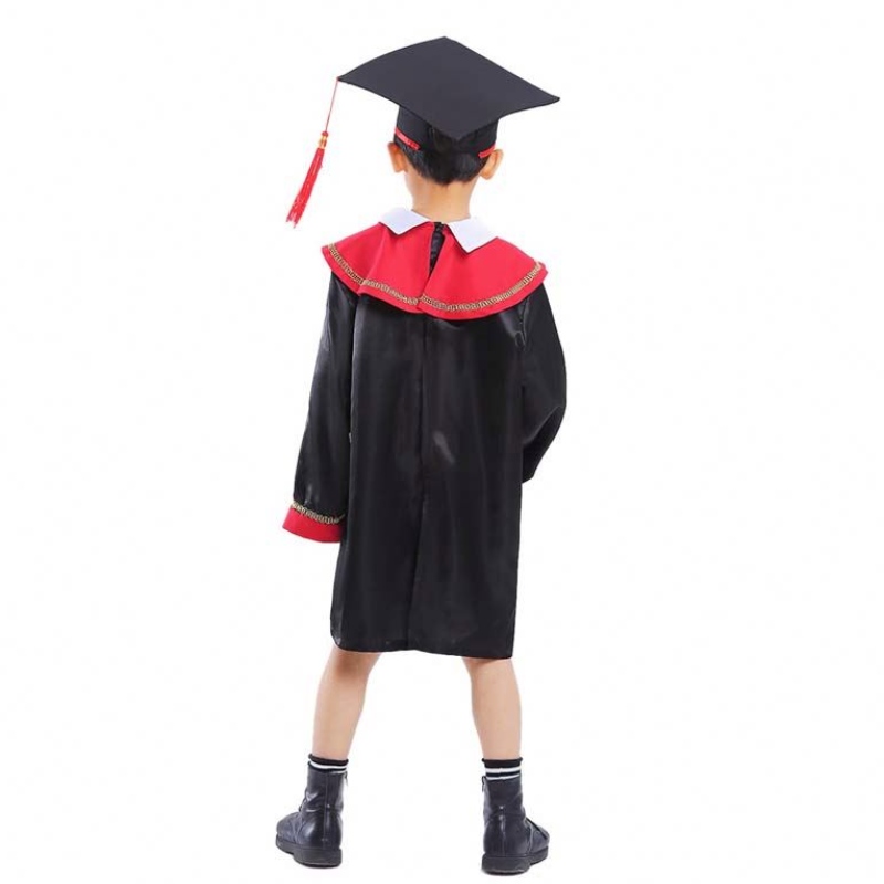 Kids Boys Girls Roll Spela Bachelor Graduation Costume With Hat HCBC-026