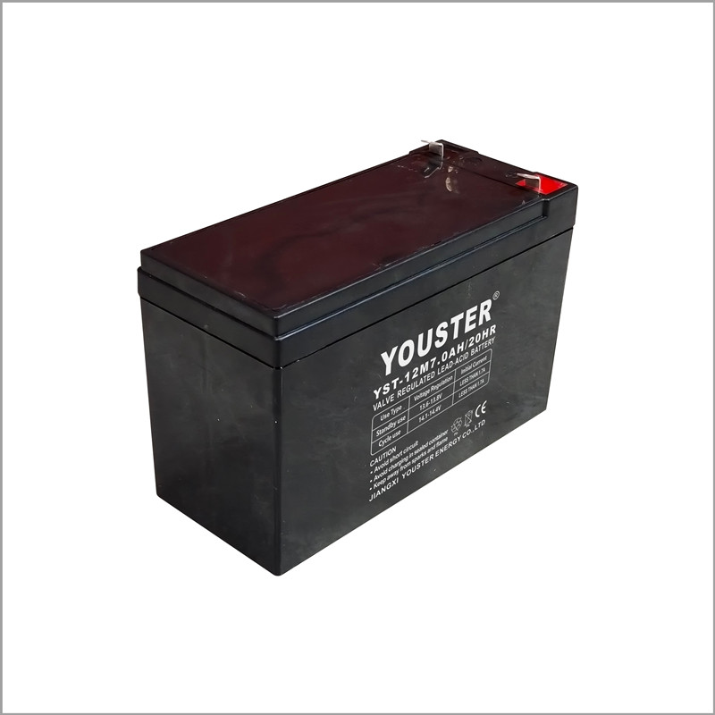 Fabriks varm försäljning högkvalitativ långvarighetstid Gelbatteri 12V 7.0AH Uppladdningsbart batteri för UPS