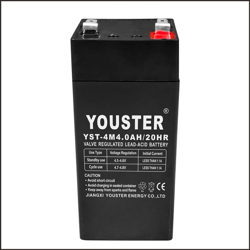 Factory Direct Sell AGM Battery Lead Acid Storage Battery 4V4AH för skalsystem