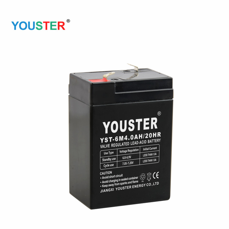 Youster Electric Power Systems Ups System Elektrisk Leksaksbil Uppladdningsbart Vrla Blysyra 6v 5.0ah Batteri