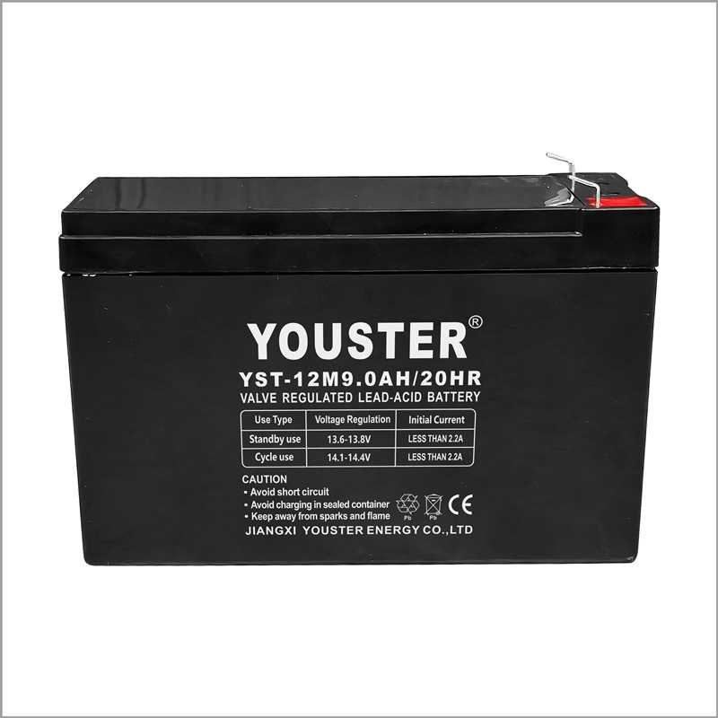 Hot Sale Storage Batteri Underhåll Gratis UPS Batteri 12V9AH AGM Batterier