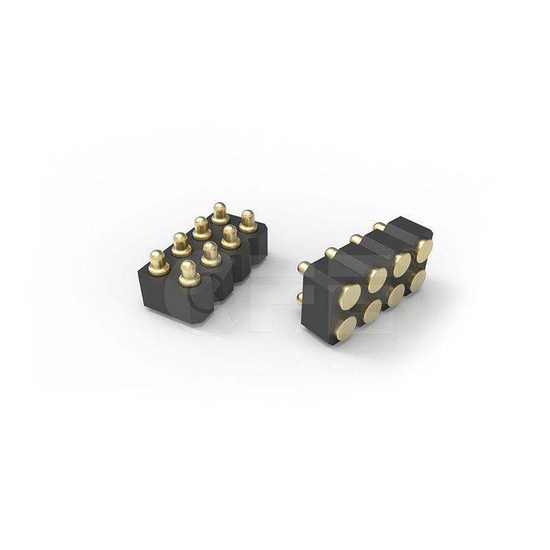 2,54 mm tonhöjd SMT/smd Pogo Pin Connector