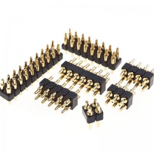 DIP-genom-hål pogo pin kontakt