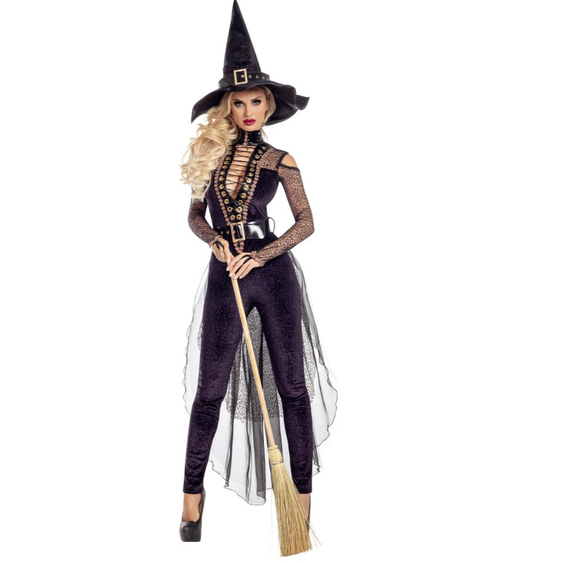 MIDNIGHT VIOLET WITCH COSTUM