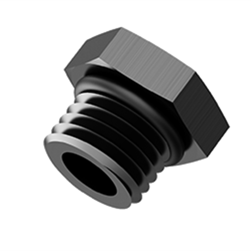 Block Off Cap Male Adapter Fitting Plug Aluminiumlegering