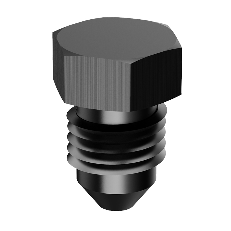 Block Off Cap Male Pipe Adapter Fitting Plug Aluminiumlegering