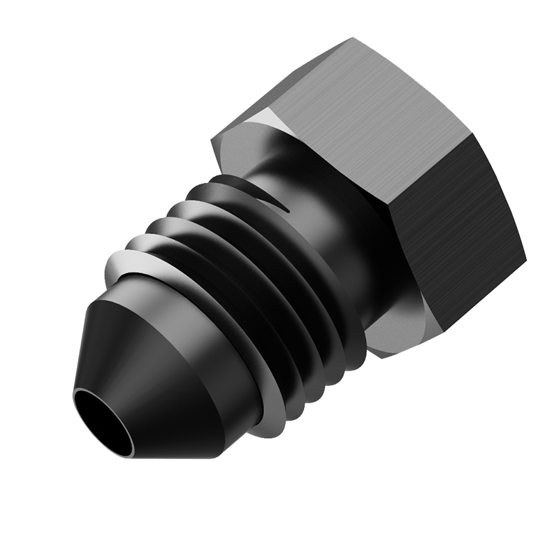 Block Off Cap Male Pipe Adapter Fitting Plug Aluminiumlegering