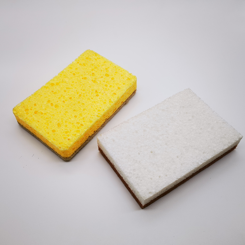 Mikrofiber svamp kök rengöring naturlig rengöring sisal loofah kök skrubb cellulosa svamp