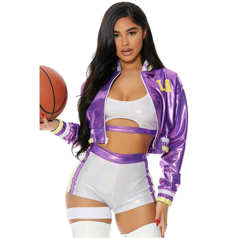 PLUS STORLEK SEXY BASKETBALL PLAYER KOSTUM