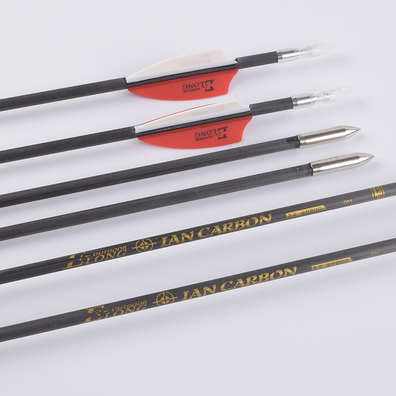 3,2 mm ren kol pil för bågskyttar