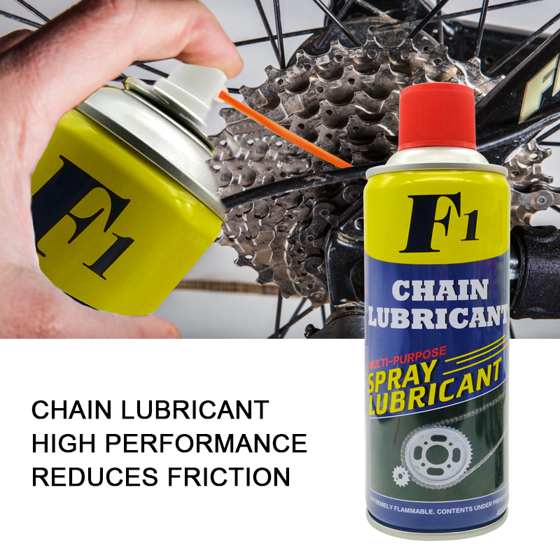 Tillverkare F1 Chain Lube Smörjmedel Spray Penetrating Oil Anti-Rust Smörjmedel Spray