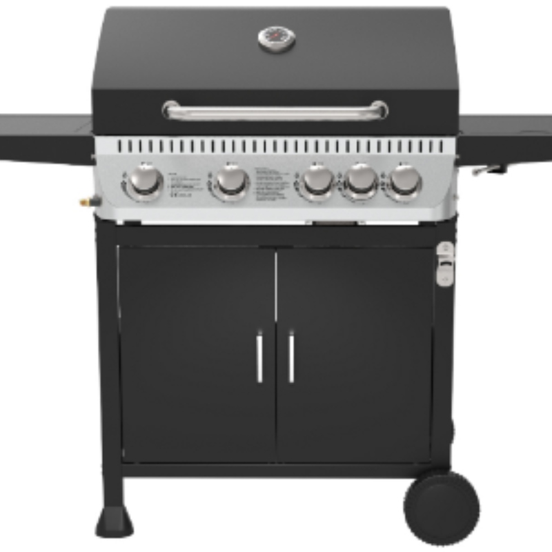 2022 Ny Modern Hög kvalitet Utomhus Trädgårdsgall Brännare Gasgrillar Med Trolley Rökfri Grill Grill