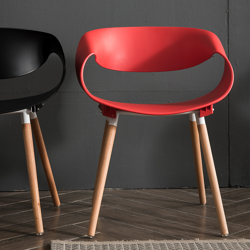 Modern plast stol hög kvalitet café stol hög stol restaurang