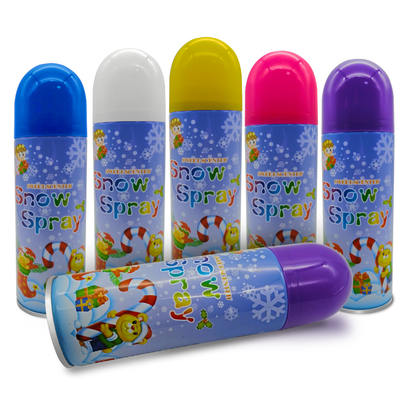 Snöspray för festfödelsedag Jul