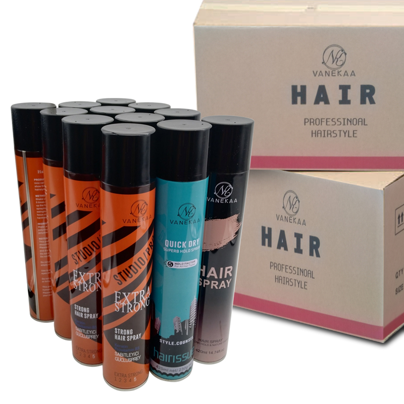 Private Label Långvarig Hårspray Naturlig Hårspray