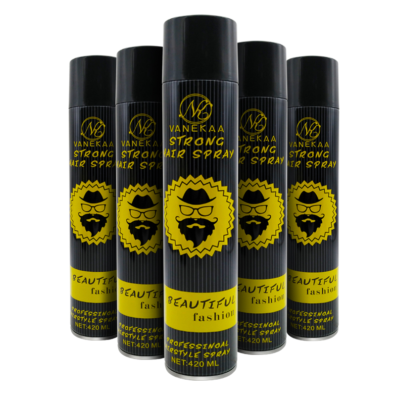 OEM Doft Hairspray Långvarig icke-fet och inga rester hår styling spray hårspray