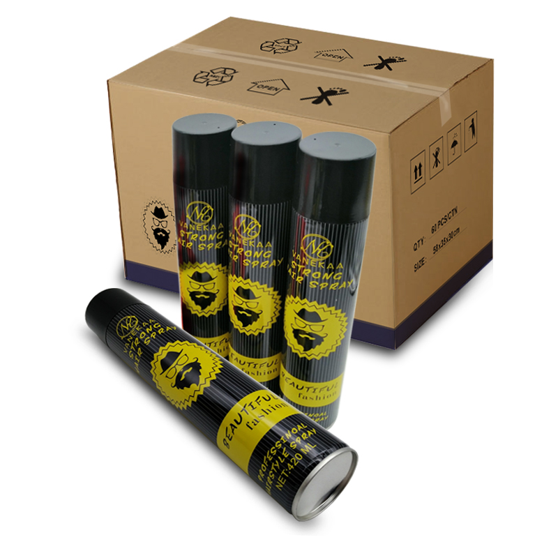 OEM Doft Hairspray Långvarig icke-fet och inga rester hår styling spray hårspray