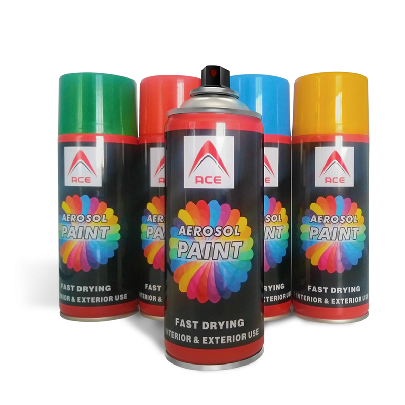 Praktisk sprayfärg aerosolfärg snabb torkfärg