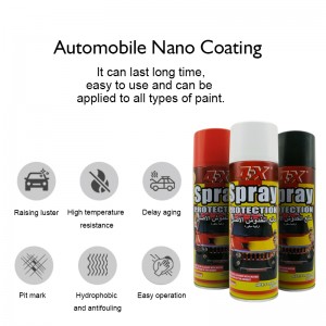 Bilvårdsbeläggningsspray