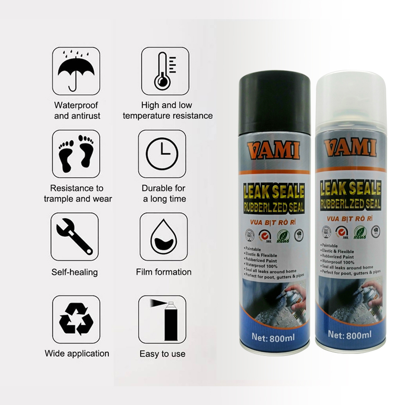 Läcka reparation spray tätning färg läcktätning gummierad tätning spray