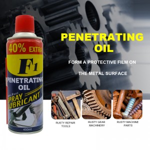 Spraysmörjmedel genomträngande olja