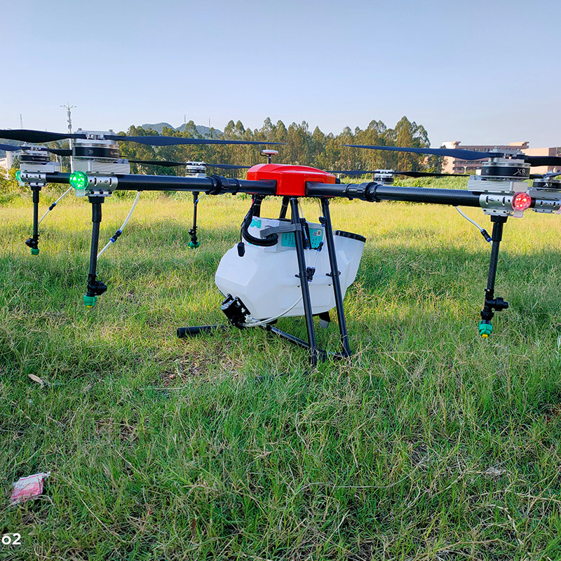 6 Axis 30L Gödselmedel Drone Jordbruk Spraying Drone Jordbruk