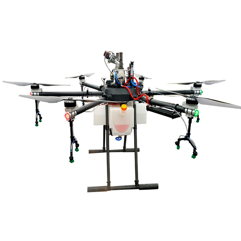 6-axel 60 kg oljedriven gödslingstransport Drone Agricultural Spraying Drone Agriculture