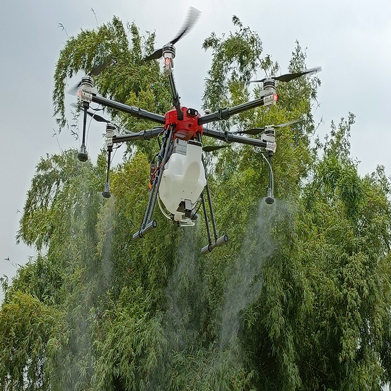 6-axel 25 kg gödslande drone jordbrukssprutning drone jordbruk