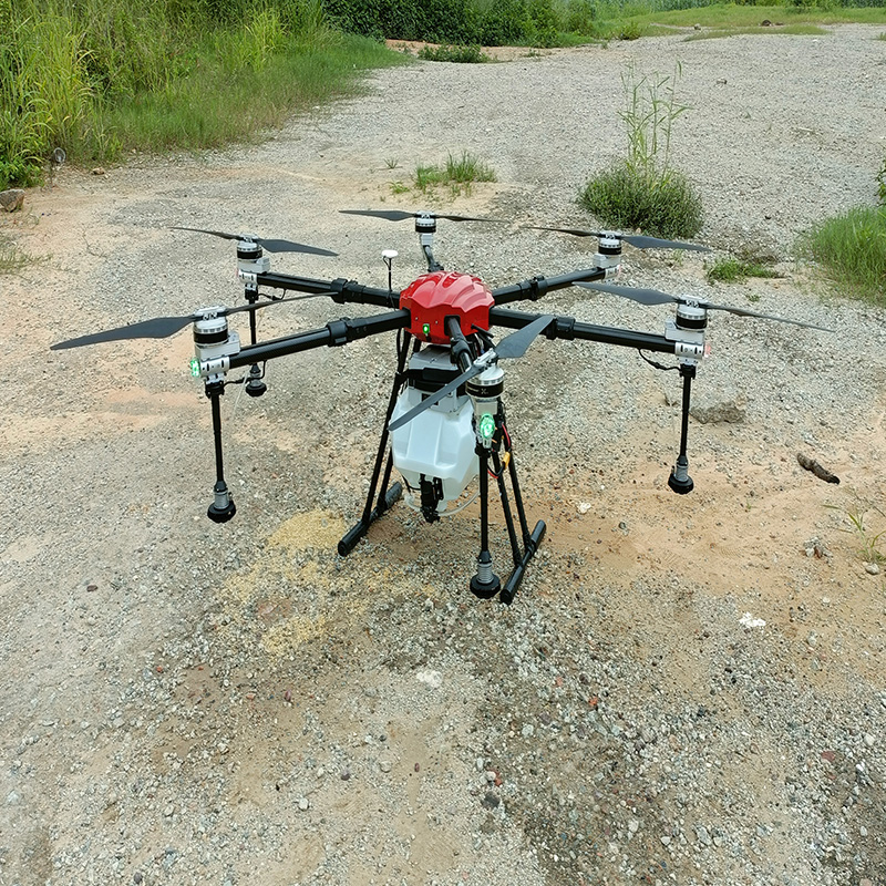 6-axel 25 kg gödslande drone jordbrukssprutning drone jordbruk