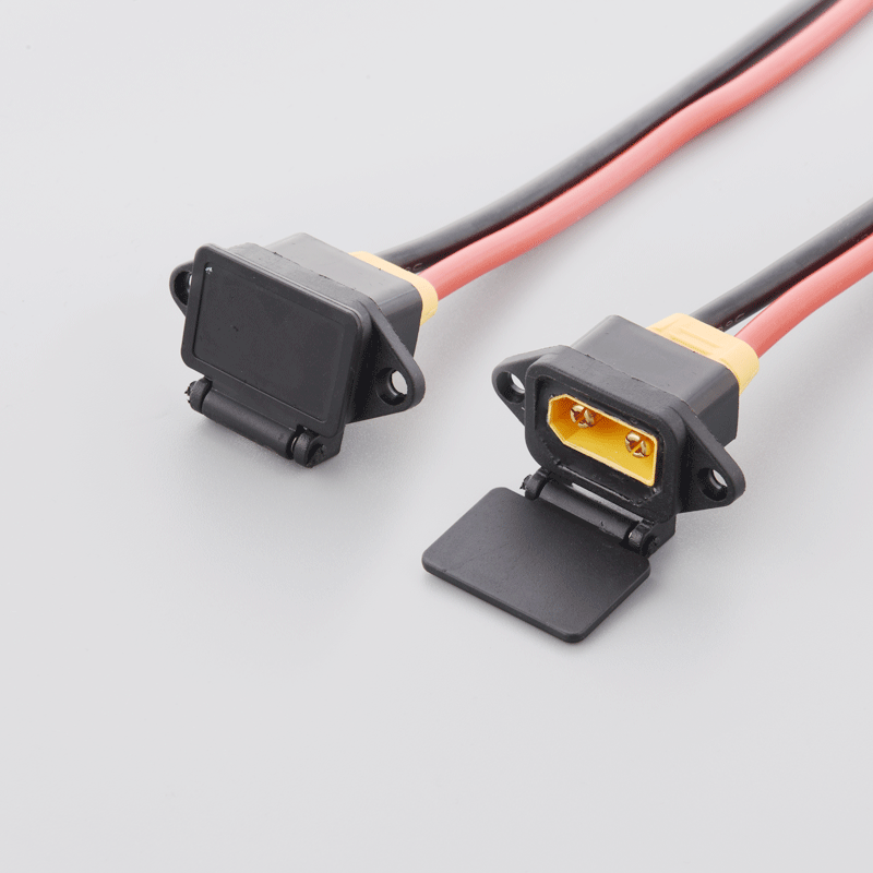 RC Battery Copper Cable AMASS XT90 XT60 XT30 T-PLUG-kontakt Male Kvinnlig kontakt med 12Awg 14Awg Silicone Harness Wire Anpassning