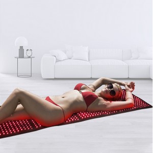 OABES Red Light Therapy Pad For Full Body Pain Relief, LED 660Nm ＆ 850 NM Wearable Wrap Deep Therapy Belt med timerfunktion