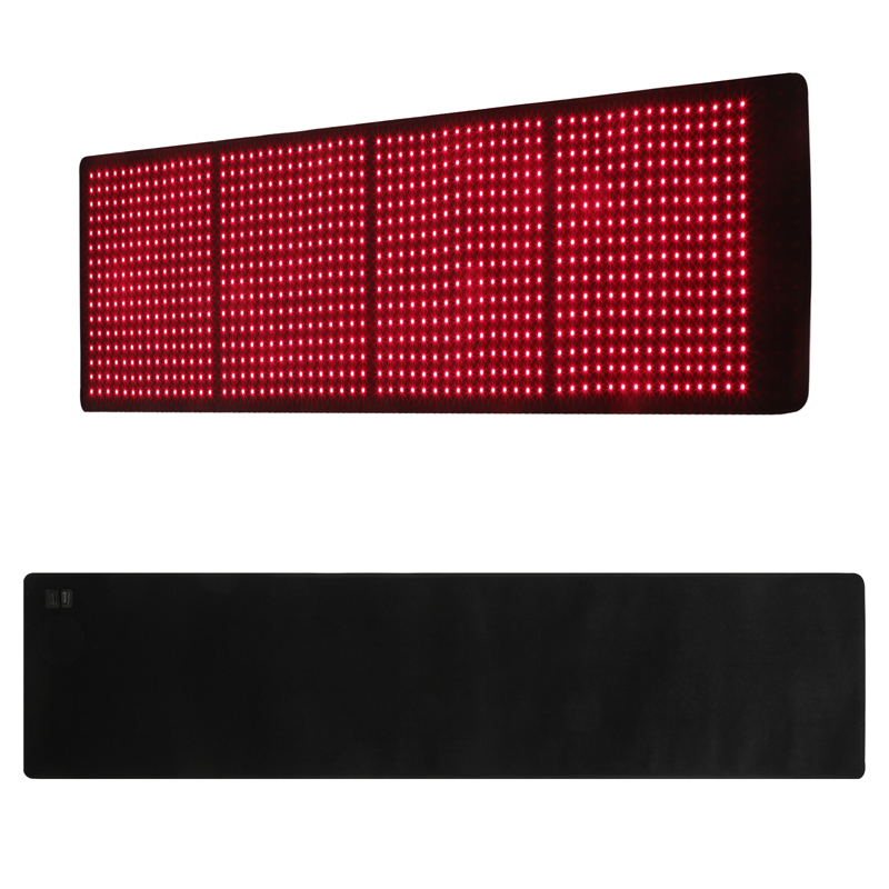 OABES Red Light Therapy Pad For Full Body Pain Relief, LED 660Nm ＆ 850 NM Wearable Wrap Deep Therapy Belt med timerfunktion
