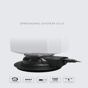 Jordbruksdrönsfrönsystemspridare