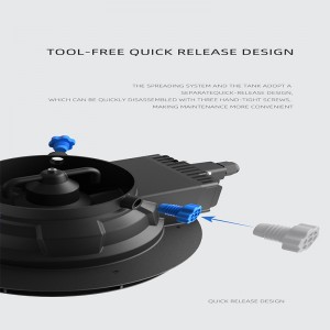 Jordbruksdrönsfrönsystemspridare