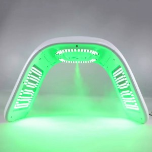 7 Färger PDT LED -ljus 5D Collagen Light Therapy Ansiktsmaskin för hudföryngring Akne Ta bort, huddragning, pigmentavlägsnande, akne -behandling, hudföryngring, rynkningsborttagare.