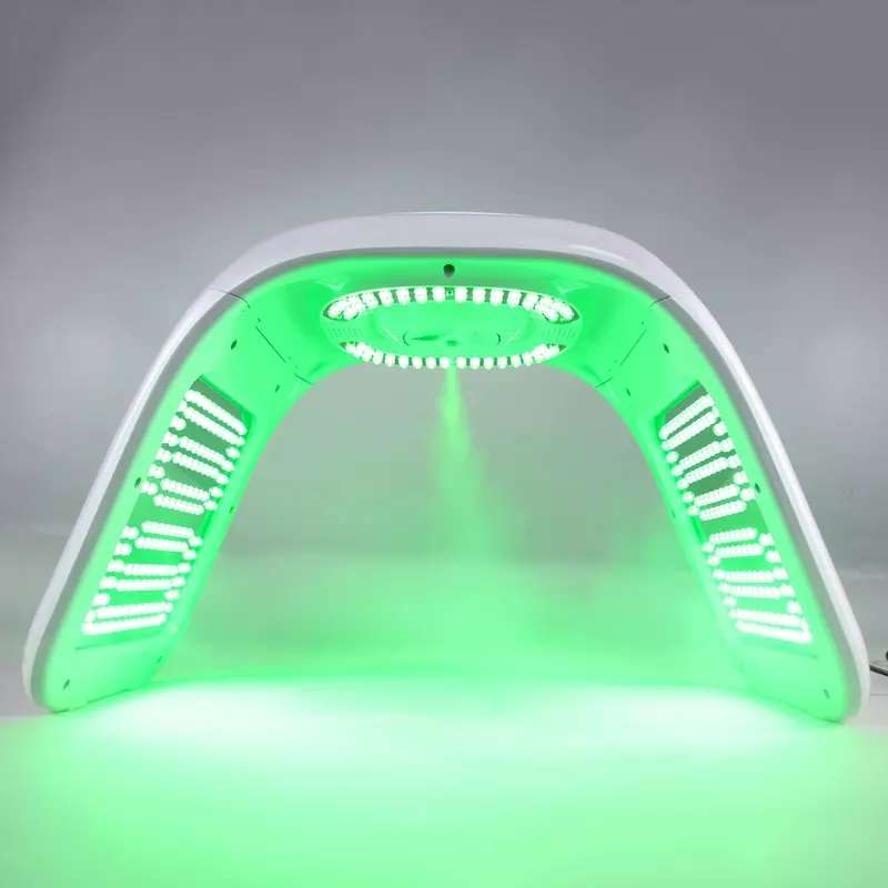 7 Färger PDT LED -ljus 5D Collagen Light Therapy Ansiktsmaskin för hudföryngring Akne Ta bort, huddragning, pigmentavlägsnande, akne -behandling, hudföryngring, rynkningsborttagare.
