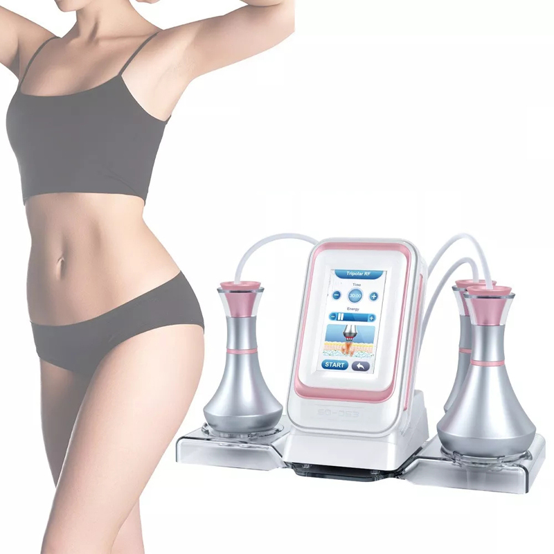 Fettreduktion 80 K Ultraljud bärbar 3 i 1 RF Vaccum Slimming Ultraljud Radiofrekvenskavitation 80K