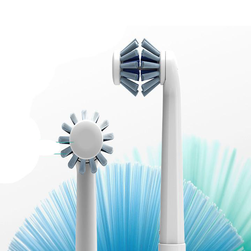 OABES 2022 Ny 3D -dubbelborstehuvudrotation Rengöring Låg brus Intelligent roterande vuxen Elektrisk tandborste