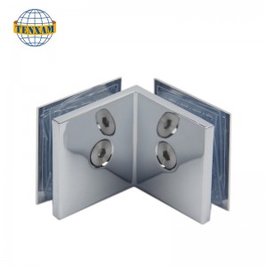 Dubbel sida kamberade 90 graders fixeringsklämma