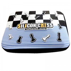 Silicone Chess Education Toys Game Silicone Chess Board and Pieces Set