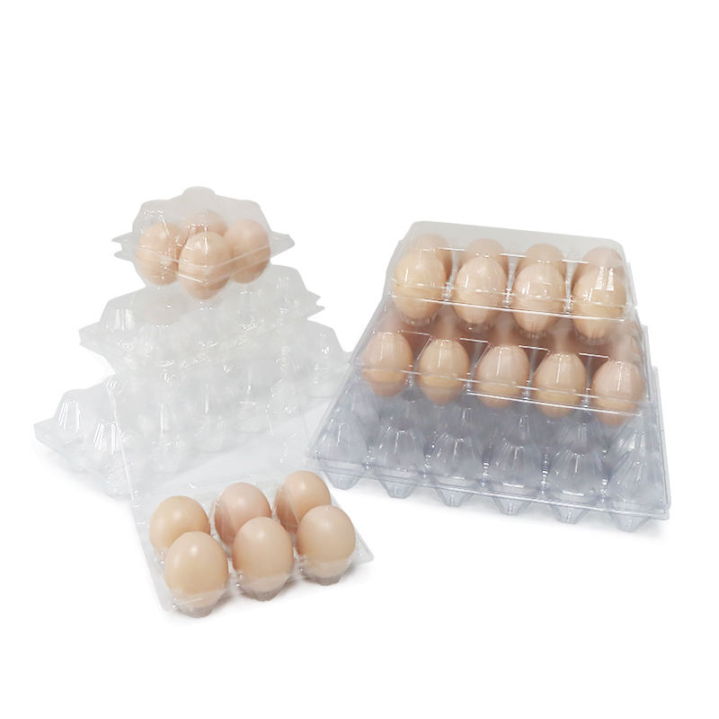 Anpassad disponibla plastbiologisktnedbrytbart förpackningsäggsägg