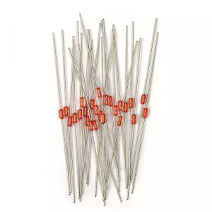 MF58 Glaskapslat glasbelagd termistor temperaturmätning NTC Thermistor