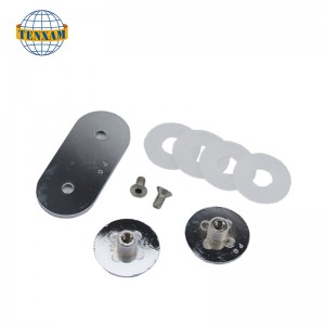 Dubbel boll 180 graders fixeringsklipp