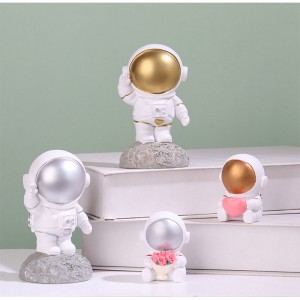 Tecknad astronaut astronautornament