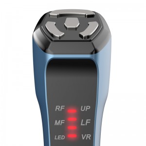 6-i-1 hudförbindelse maskin, RF-ögonförstärkning och anti-aging-enhet kan ta bort ögonväskor, mörka cirklar, kråka fötter, hushåll RF anti-aging ögonmaskin, OABES LED Red Blue Light Ansiktsbehandling Hushållens ansiktsmassage...