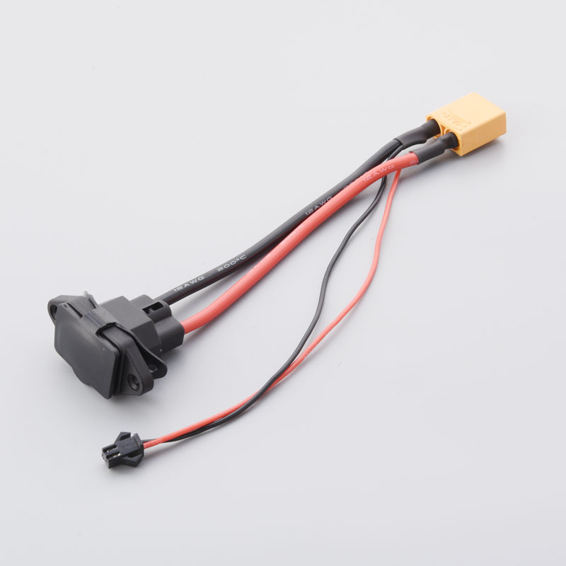 AMASS XT30 XT60 XT90 ADAPTER PARALLEL BOARD KONNEKTOR SILICONE TRÅD KORT PREFIX FÖR NYCKLIG ENERGI FORDOLIGT Batterianpassad
