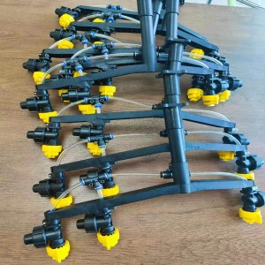 Tryckmunstycket i Agricultural UAV, enny modell, har satts online med god effekt