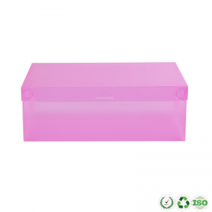 Skräddarsydd tydlig vikbar plastfällbar sko Displayförpackning förpackning