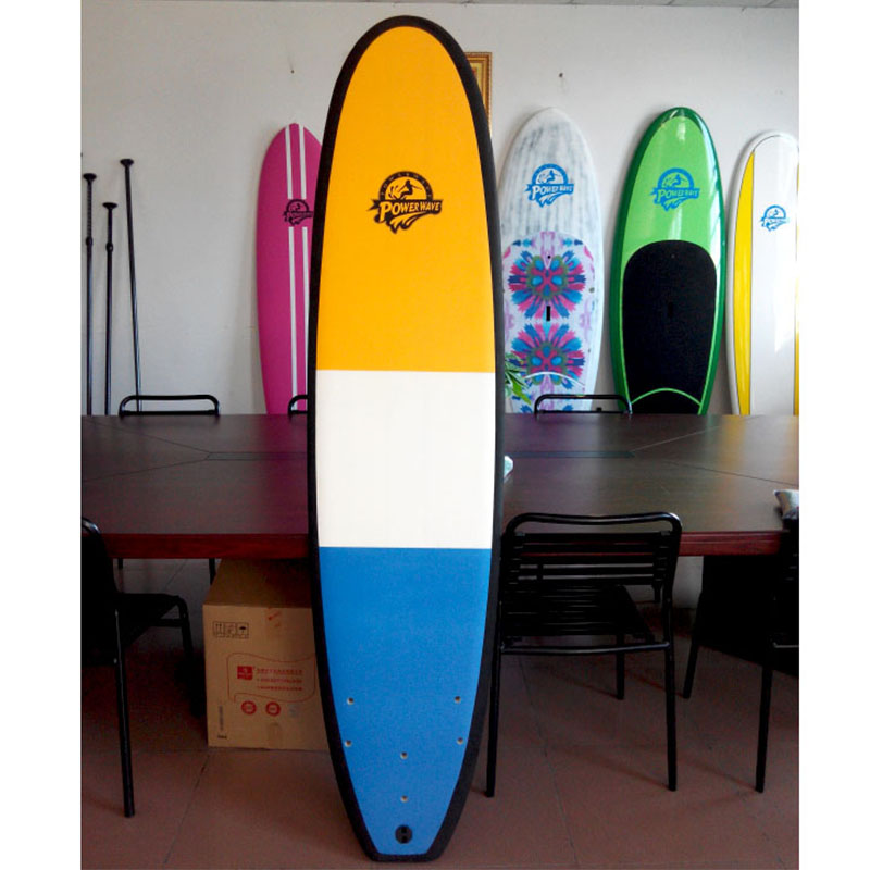 Vakuum Bagged Soft Top Surfboards Wholesale OEM Soft Surfboards