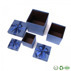 Anpassad återvunnet Craft Paper presentlåda